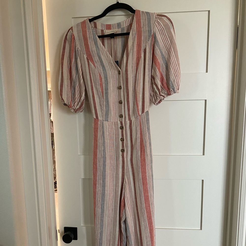 Brand New!!! Striped Jumpsuit